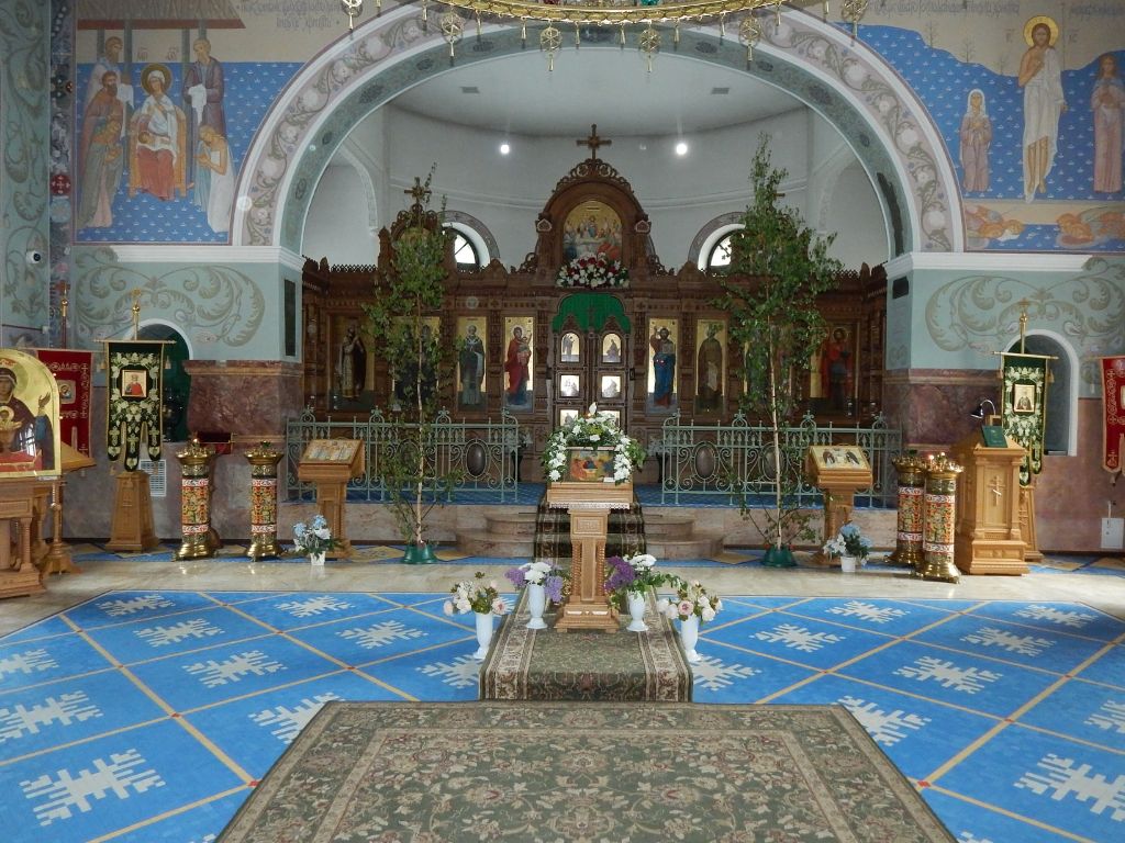 Церковь Сергия Радонежского в Царском Селе, Пушкин (София) (Санкт-Петербург, Пушкинский район, г. Санкт-Петербург). интерьер и убранство