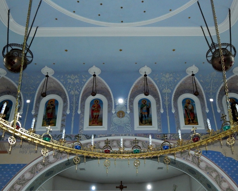 Церковь Сергия Радонежского в Царском Селе, Пушкин (София) (Санкт-Петербург, Пушкинский район, г. Санкт-Петербург). интерьер и убранство