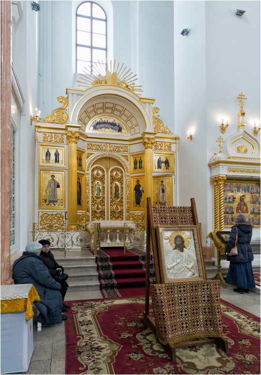 Пушкин (Царское Село). Собор Екатерины в Царском Селе (новый). интерьер и убранство