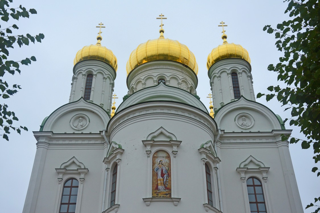 Собор Екатерины в Царском Селе (новый), Пушкин (Царское Село) (Санкт-Петербург, Пушкинский район, г. Санкт-Петербург). фасады