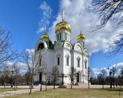 Собор Екатерины в Царском Селе (новый), Вид с запада<br>, Санкт-Петербург, Санкт-Петербург, Пушкинский район, г. Санкт-Петербург