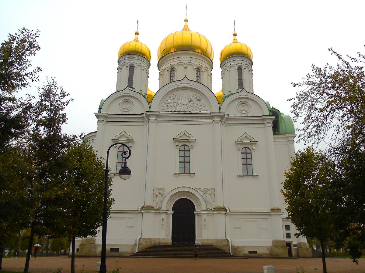 фасады. Собор Екатерины в Царском Селе (новый), Пушкин (Царское Село) (Санкт-Петербург, Пушкинский район, г. Санкт-Петербург)