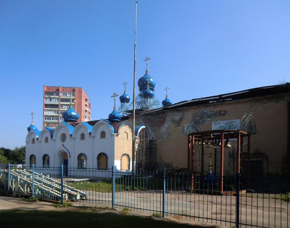 Тосно. Церковь Казанской иконы Божией Матери. фасады, Фасад со стороны проспекта