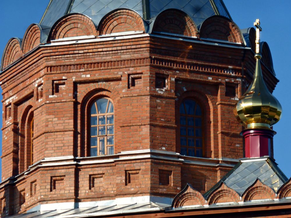 Воскресенская пустынь. Церковь Бориса и Глеба, Новоселье (Переславский район и г. Переславль-Залесский, Ярославская область). архитектурные детали