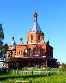 Новоселье. Воскресенская пустынь. Церковь Бориса и Глеба