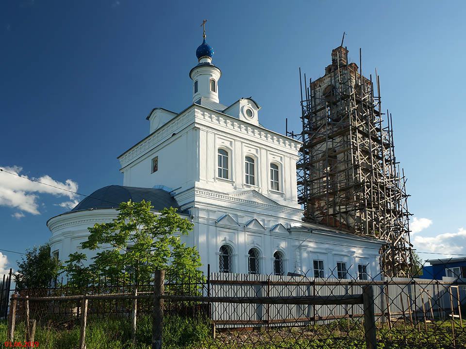 Церковь Смоленской иконы Божией Матери, Ям (Переславский район и г. Переславль-Залесский, Ярославская область). фасады