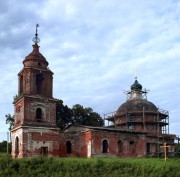 Церковь Троицы Живоначальной, Вид церкви с юга.<br>, Федотово, Боровский район, Калужская область