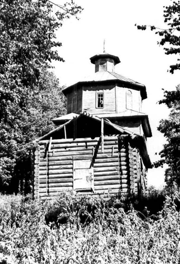 Паспорт памятника истории и культуры СССР, фотограф Г.К.Игнатьев, 1970г, архивная фотография. Церковь Смоленской иконы Божией Матери, Хрустали (Малоярославецкий район, Калужская область)