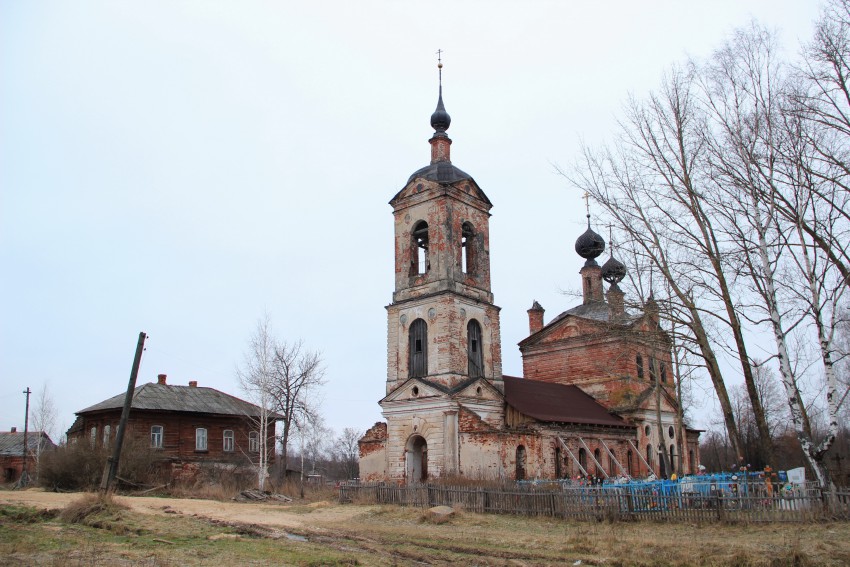 Спас-Подгорье. Церковь Спаса Преображения. дополнительная информация