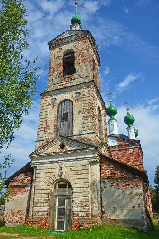 Спас-Подгорье. Церковь Спаса Преображения. фасады