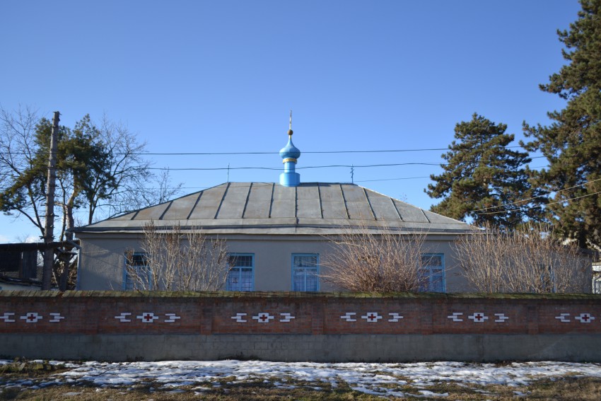 Нарткала. Церковь Николая Чудотворца. общий вид в ландшафте