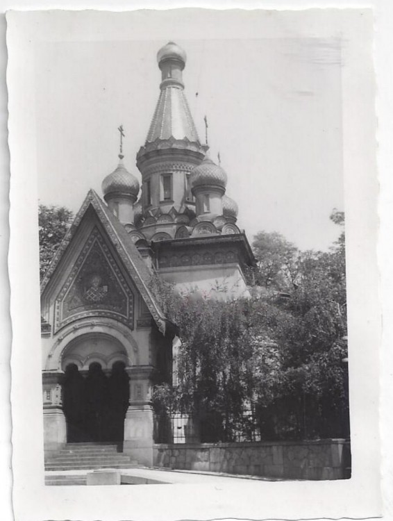 София. Церковь Николая Чудотворца. архивная фотография, Фото 1941 г. с аукциона e-bay.de