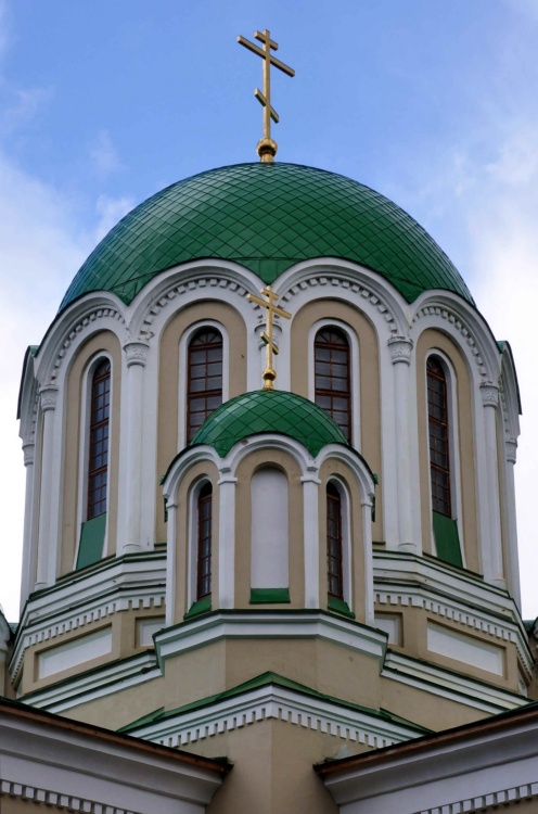 Тихонова пустынь. Собор Преображения Господня (новый), Льва Толстого, село (Дзержинский район, Калужская область). архитектурные детали
