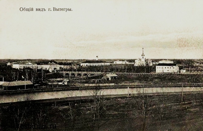 Собор Воскресения Христова, Вытегра (Вытегорский район, Вологодская область). архивная фотография, Сайт «Фотостарина. Старые фотографии России»