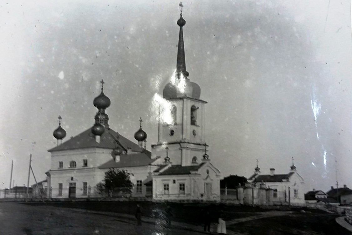 Собор Воскресения Христова, Вытегра (Вытегорский район, Вологодская область). архивная фотография,  Из фондов Вытегорского краеведческого музея