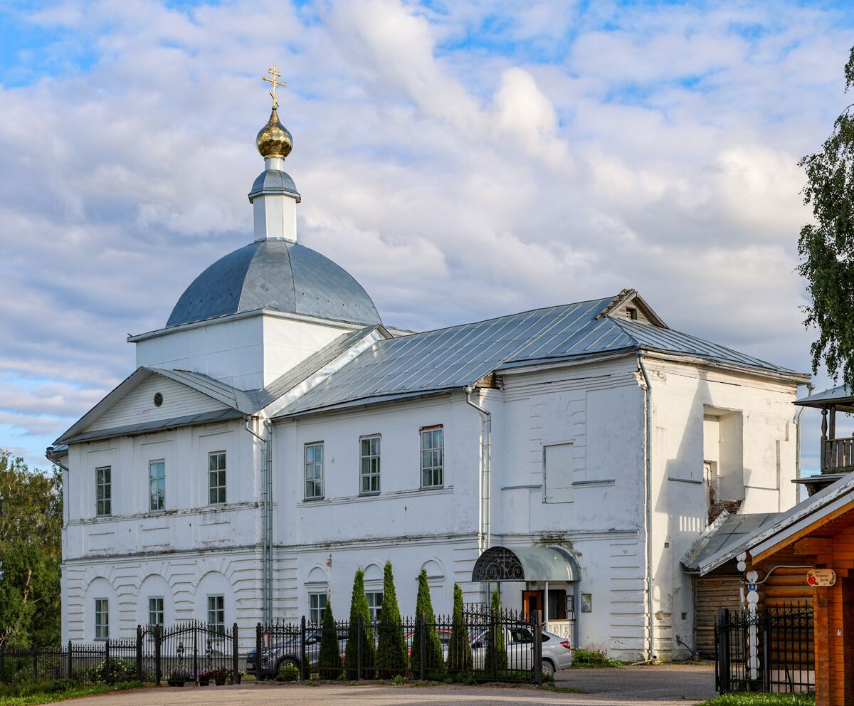 Церковь Воскресения Христова, Сямжа (Сямженский район, Вологодская область). фасады
