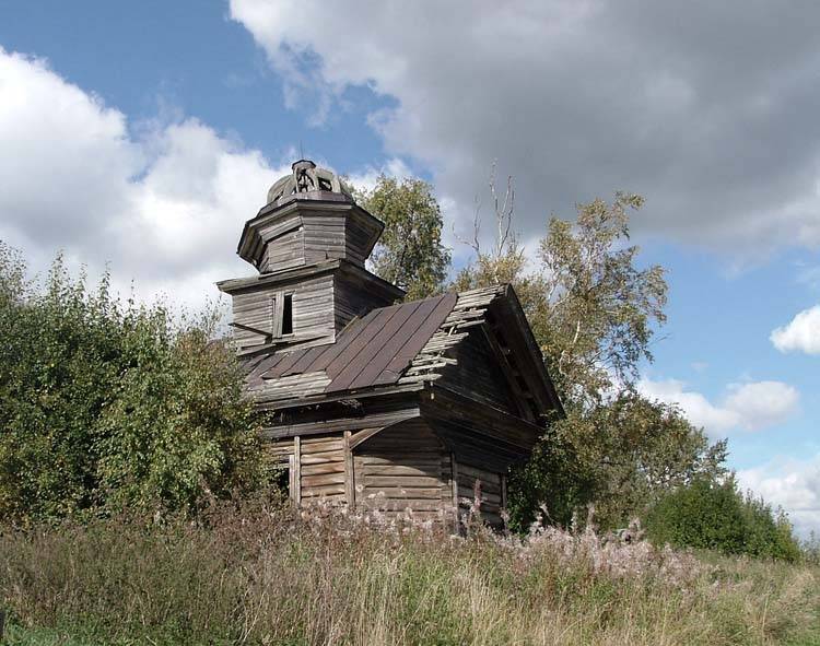 Часовня Зосимы и Савватия, Афонинская (Харовский район, Вологодская область). фасады