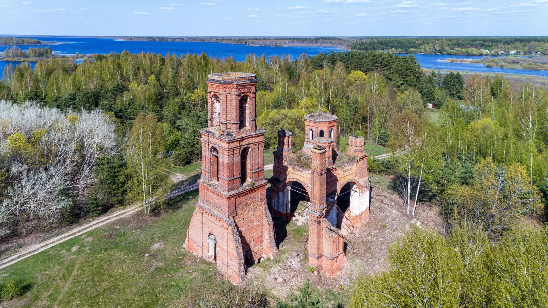 Церковь Николая Чудотворца, Ялмонть (Клепиковский район, Рязанская область). фасады