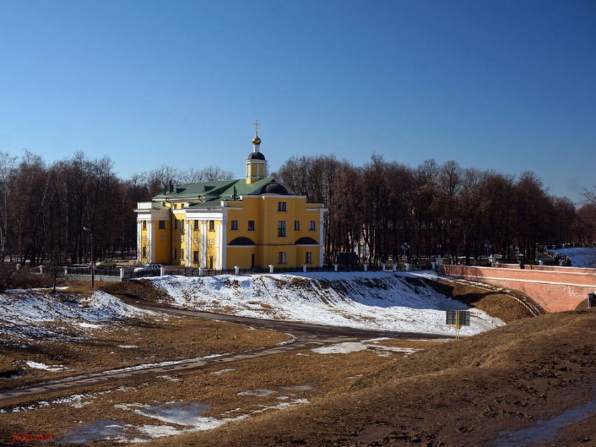 Церковь Илии Пророка, Рязань (Рязань, город, Рязанская область). общий вид в ландшафте
