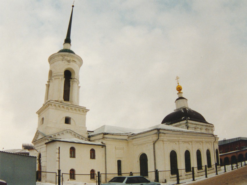 Церковь Екатерины, Рязань (Рязань, город, Рязанская область). общий вид в ландшафте