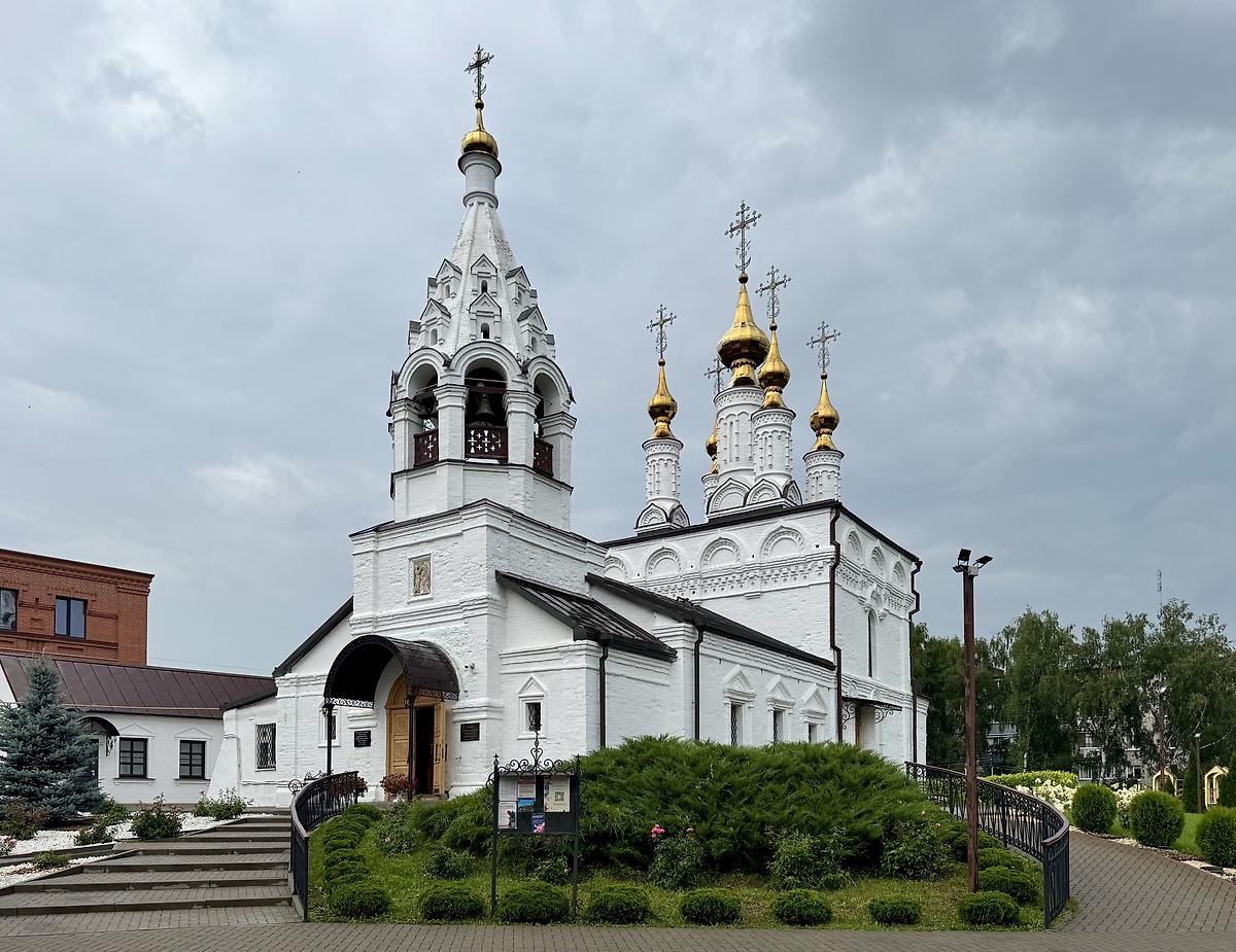 Вид с юго-запада, фасады. Церковь Благовещения Пресвятой Богородицы, Рязань (Рязань, город, Рязанская область)