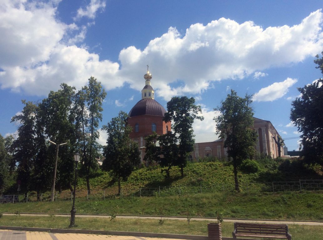 Рязань. Церковь Николая Чудотворца (Староямская). фасады, Северо-западная сторона. Вид с Лыбедского бульвара