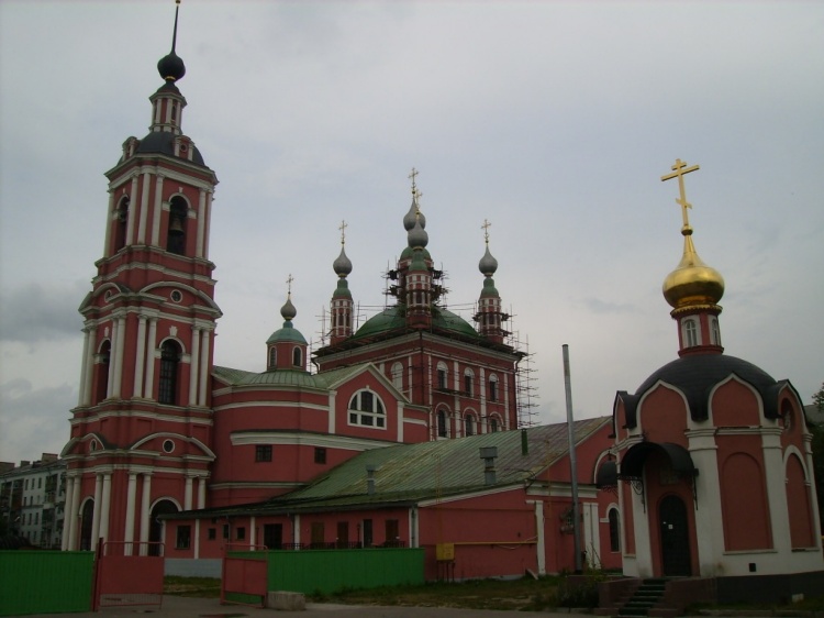 Церковь Николая Чудотворца, Рязань (Рязань, город, Рязанская область). общий вид в ландшафте