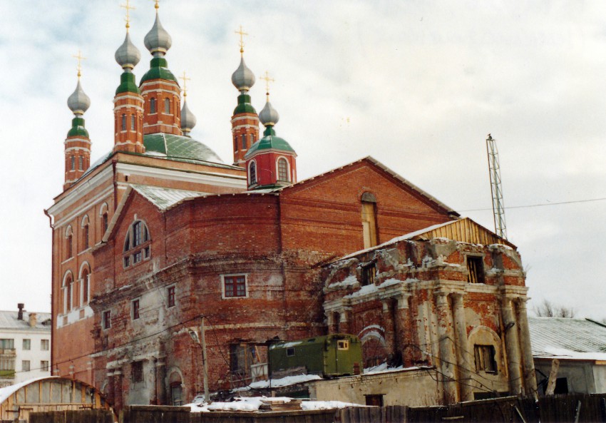 Рязань. Церковь Николая Чудотворца. фасады, В момент реставрации