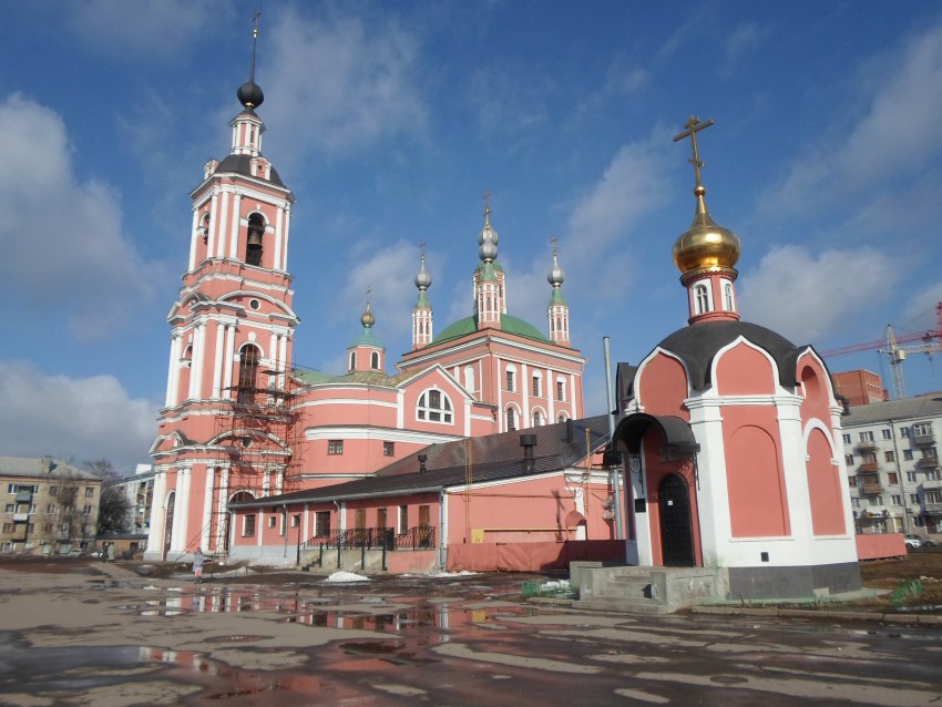 Рязань. Церковь Николая Чудотворца. общий вид в ландшафте