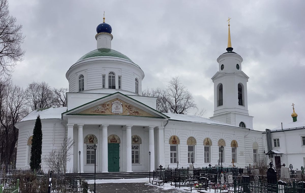 Вид с севера, фасады. Церковь иконы Божией Матери 