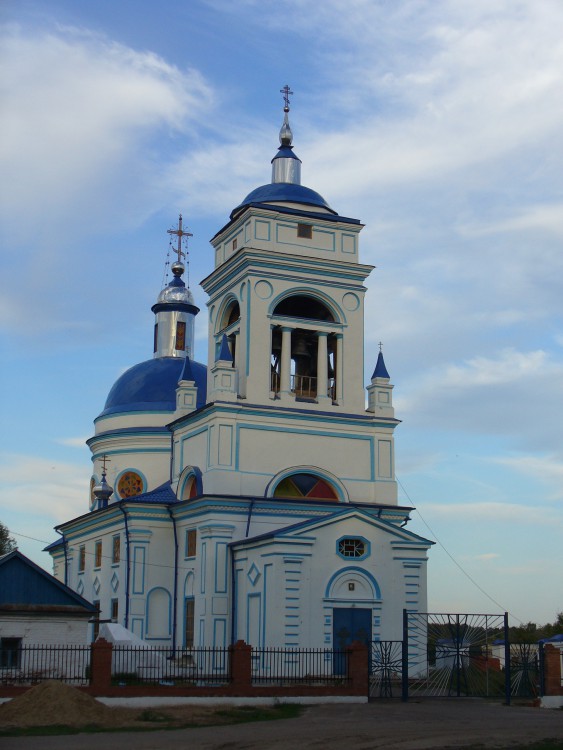 Церковь Казанской иконы Божией Матери, Никольское (Спасский район, Республика Татарстан). фасады