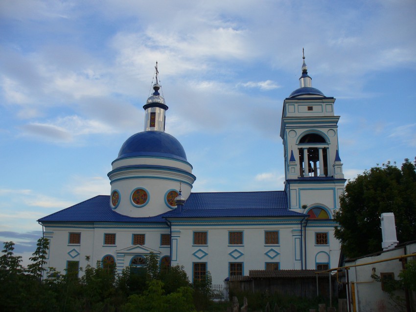 Церковь Казанской иконы Божией Матери, Никольское (Спасский район, Республика Татарстан). фасады