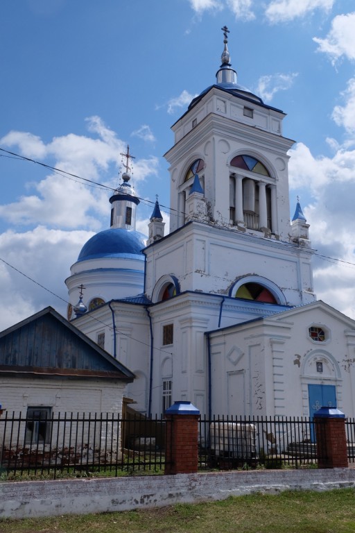Церковь Казанской иконы Божией Матери, Никольское (Спасский район, Республика Татарстан). фасады