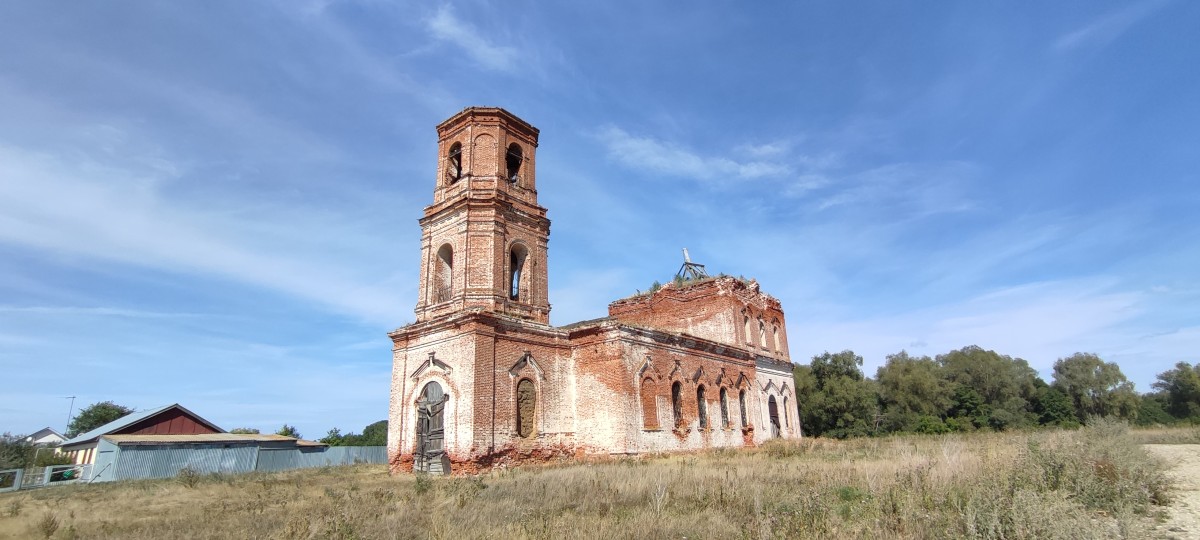 Церковь Воскресения Словущего, Гусиха (Спасский район, Республика Татарстан). фасады