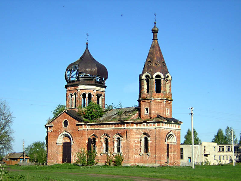 Церковь Казанской иконы Божией Матери, Красная Слобода (Спасский район, Республика Татарстан). фасады