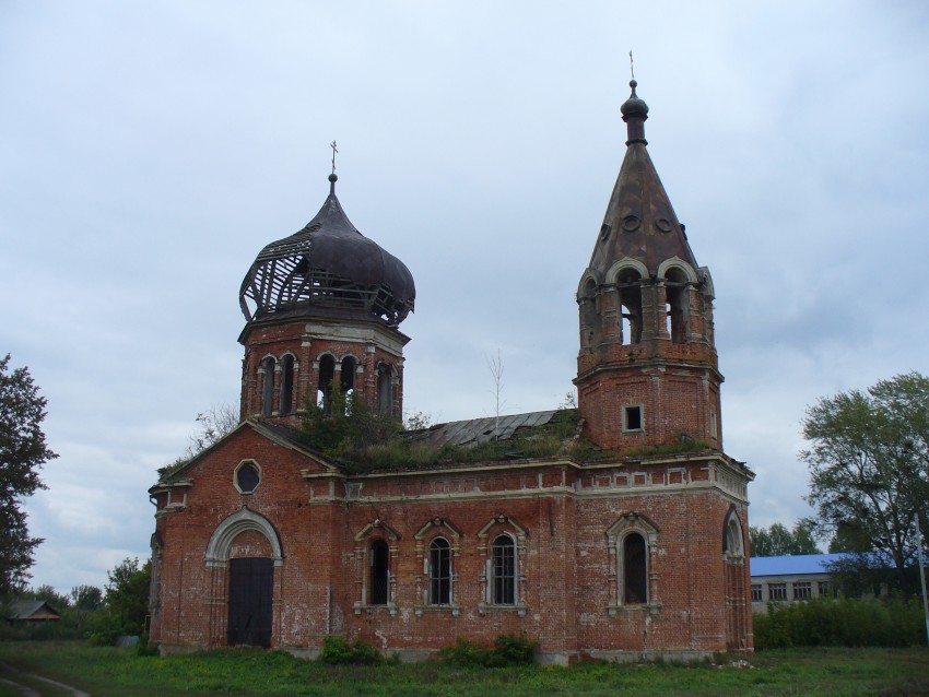 Церковь Казанской иконы Божией Матери, Красная Слобода (Спасский район, Республика Татарстан). фасады