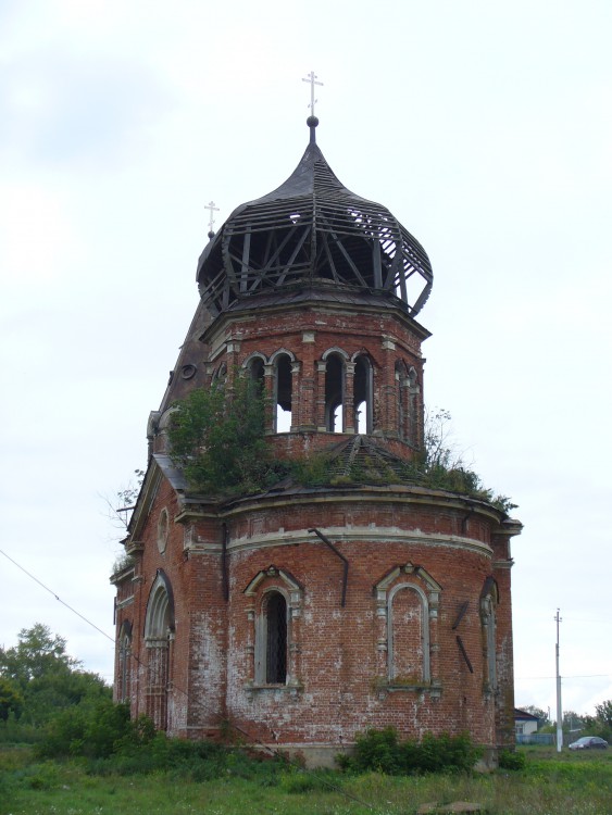 Церковь Казанской иконы Божией Матери, Красная Слобода (Спасский район, Республика Татарстан). фасады
