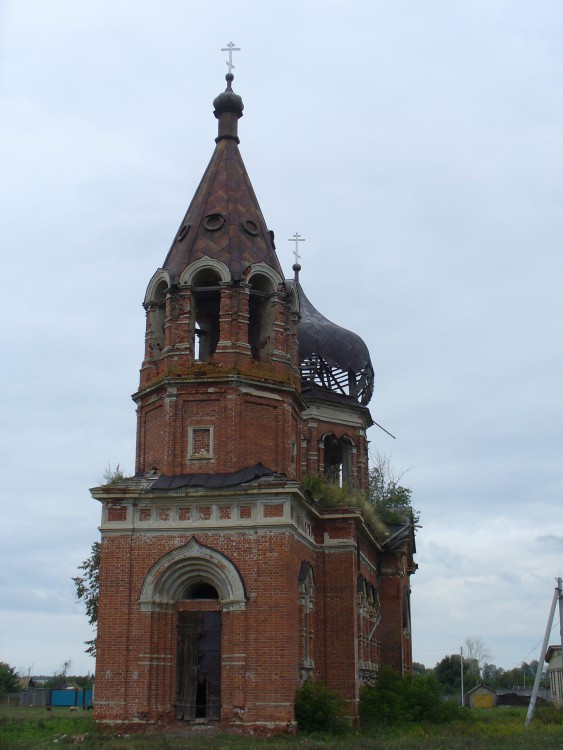 Церковь Казанской иконы Божией Матери, Красная Слобода (Спасский район, Республика Татарстан). фасады