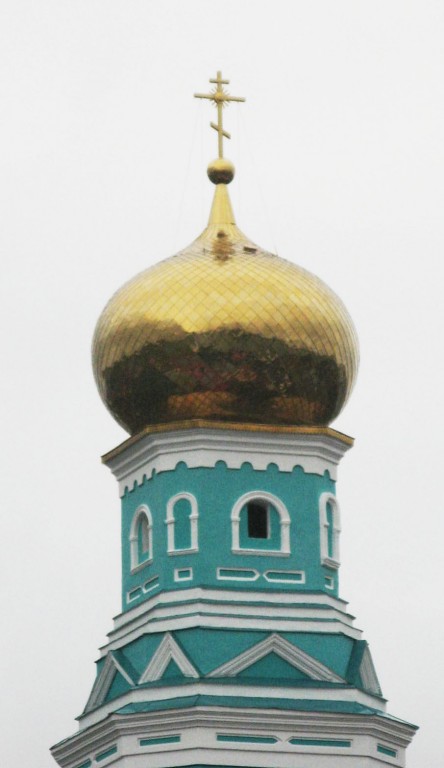 Собор Казанской иконы Божией Матери, Сызрань (Сызрань, город, Самарская область). архитектурные детали, Завершение колокольни собора