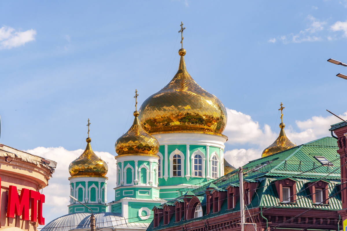 Собор Казанской иконы Божией Матери, Сызрань (Сызрань, город, Самарская область). архитектурные детали