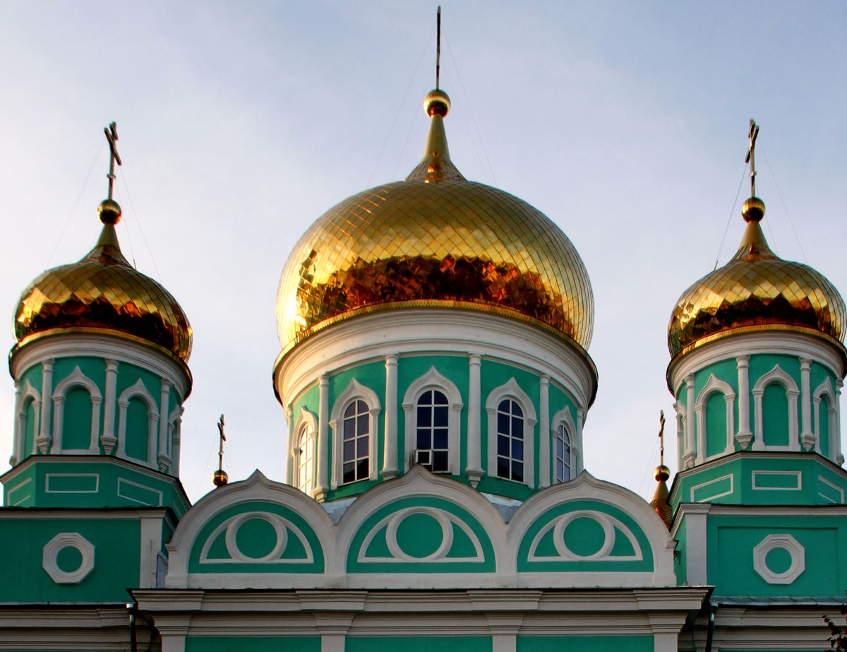 архитектурные детали. Собор Казанской иконы Божией Матери, Сызрань (Сызрань, город, Самарская область)