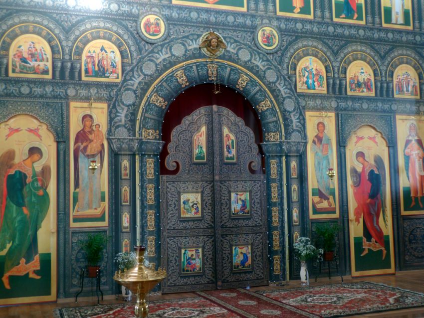 Церковь Илии Пророка в Закрымзе, Сызрань (Сызрань, город, Самарская область). интерьер и убранство, Царские врата иконостаса Ильинской церкви