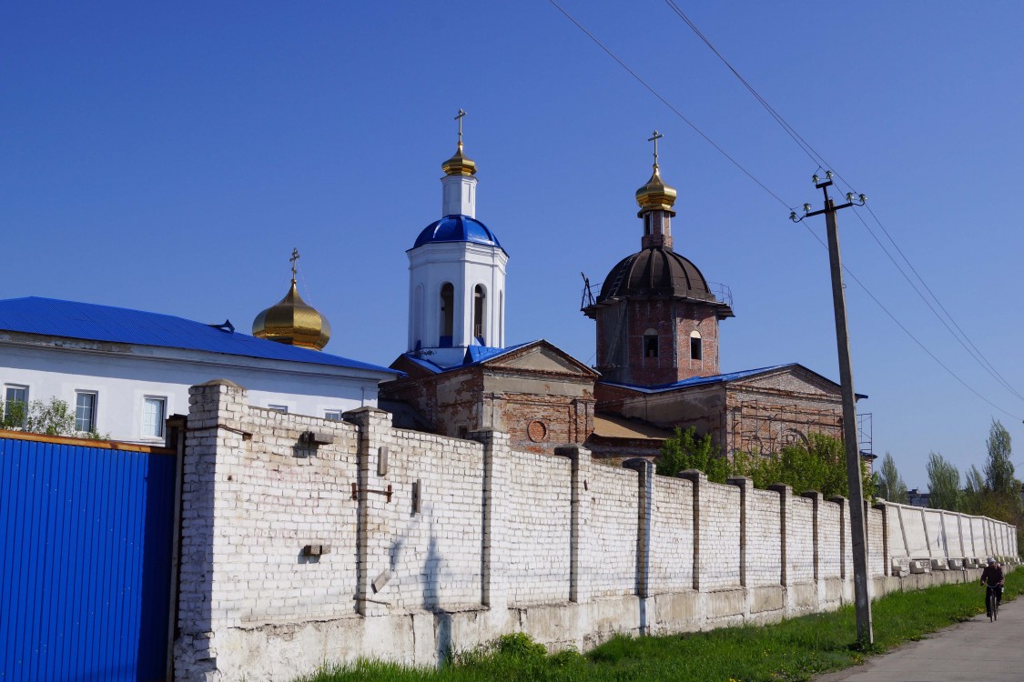 Сызрань. Вознесенский мужской монастырь. общий вид в ландшафте