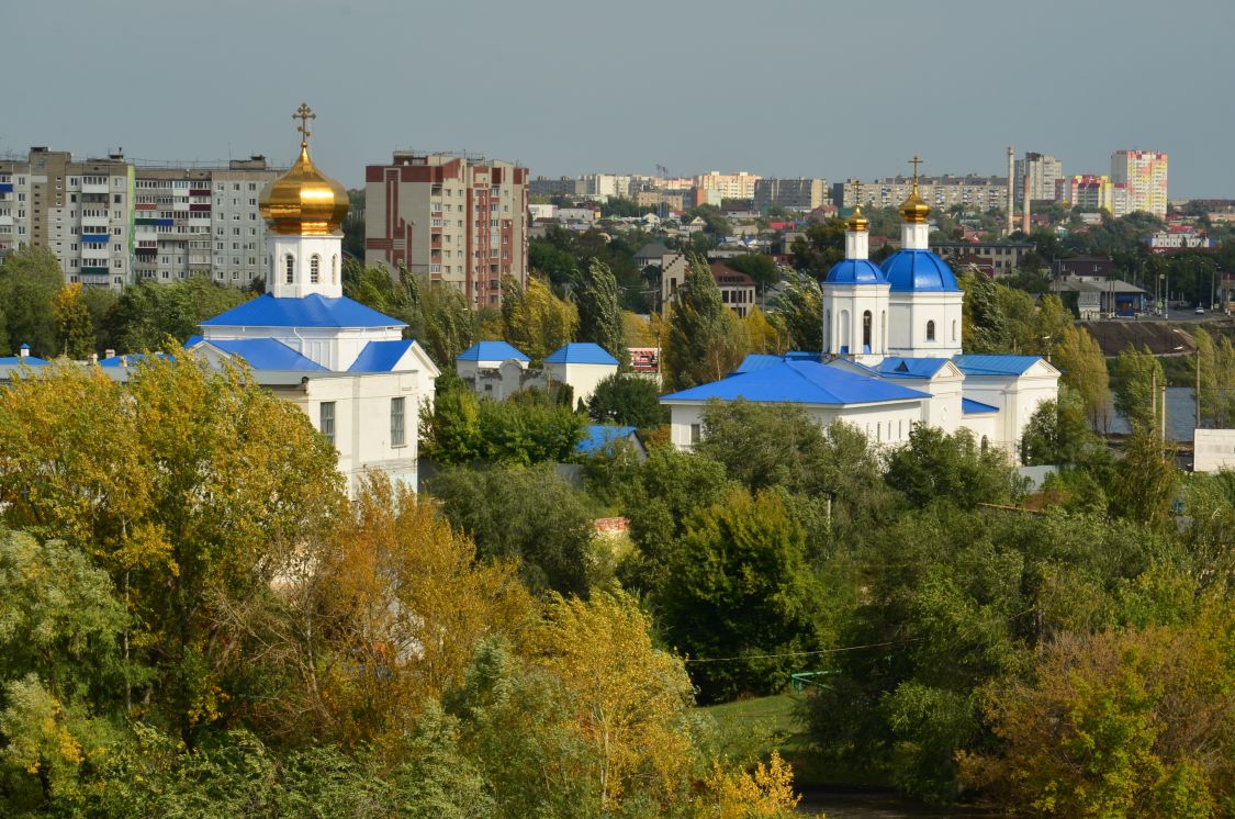 Сызрань. Вознесенский мужской монастырь. фасады, Вид с юго-запада
