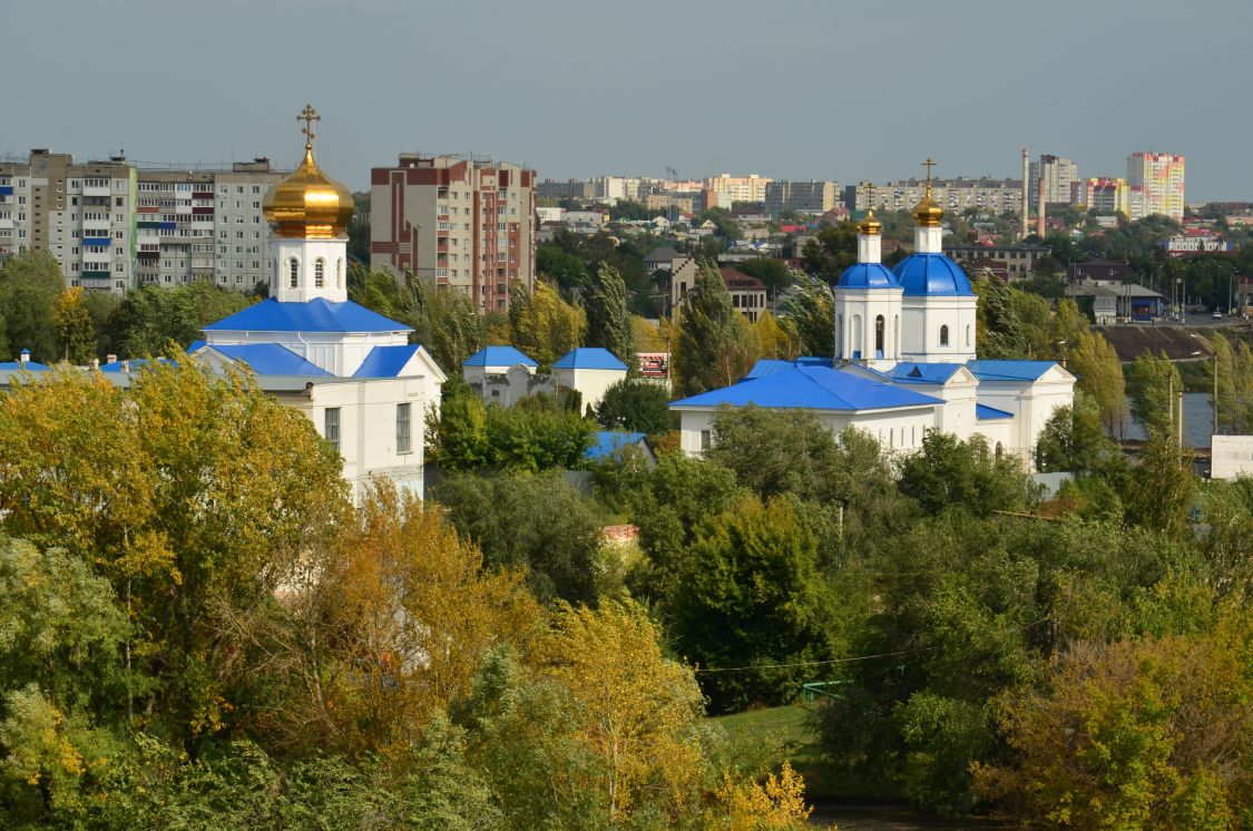 Вознесенский мужской монастырь, Сызрань (Сызрань, город, Самарская область). фасады, Вид с юго-запада