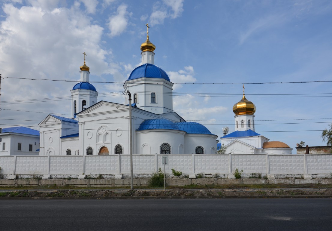 Сызрань. Вознесенский мужской монастырь. фасады, Вид с юго-востока
