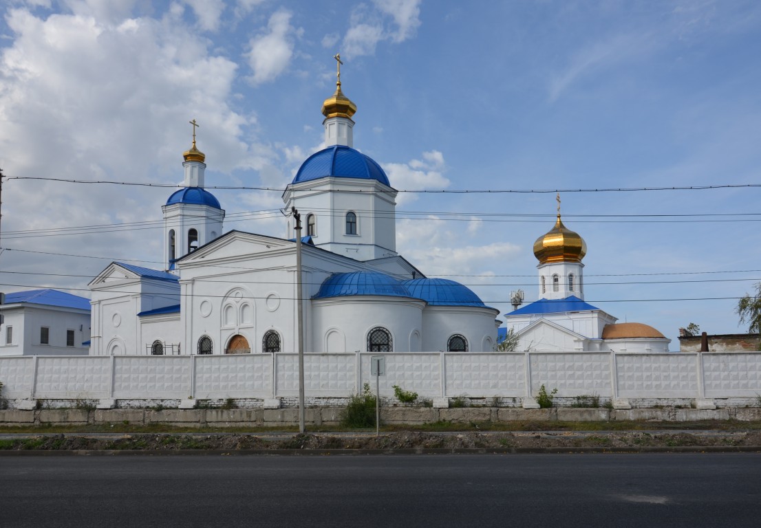 Вознесенский мужской монастырь, Сызрань (Сызрань, город, Самарская область). фасады, Вид с юго-востока