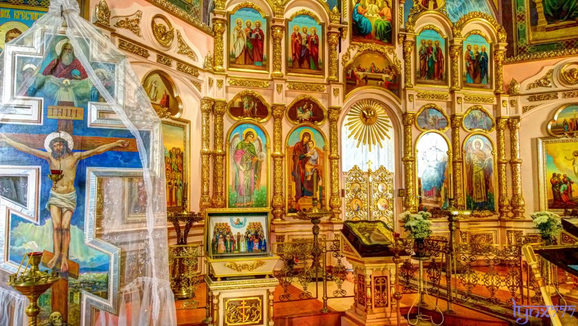 Вознесенский мужской монастырь. Церковь Вознесения Господня, Сызрань (Сызрань, город, Самарская область). интерьер и убранство