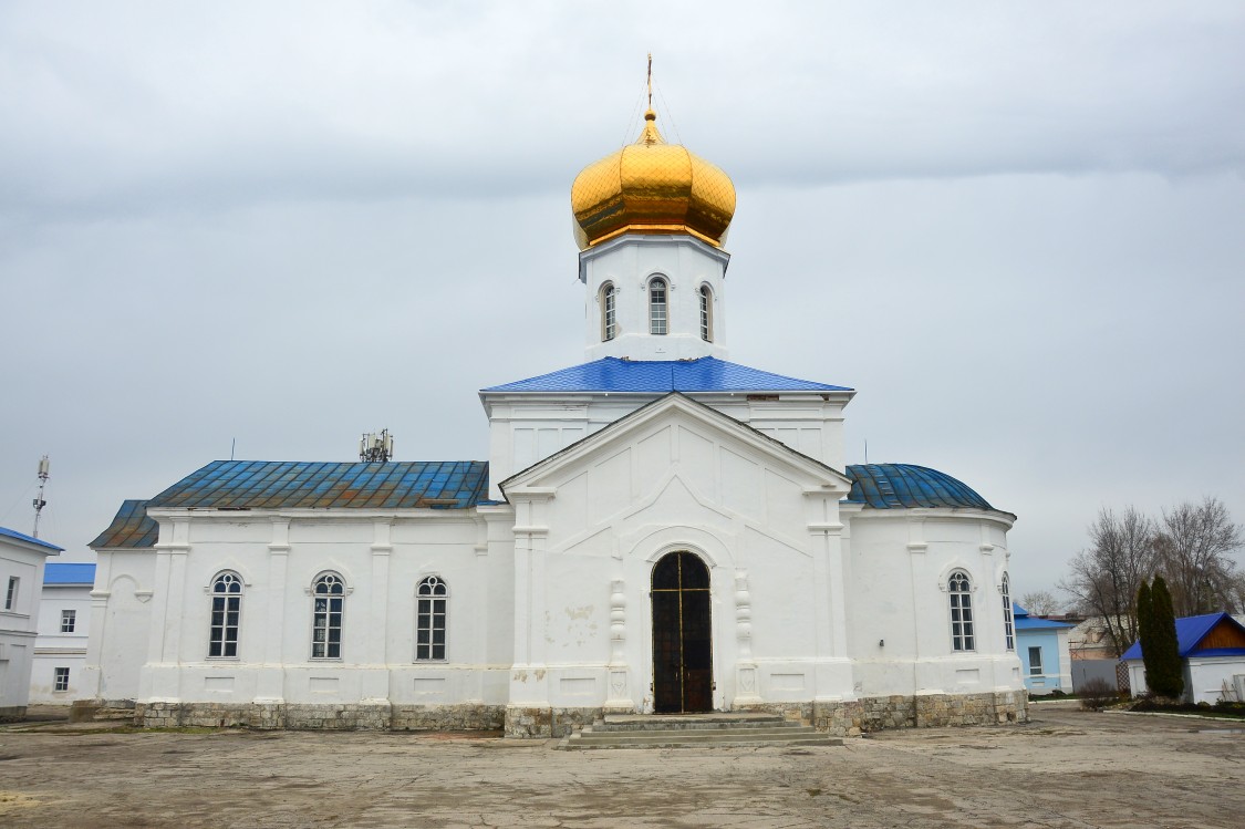 Сызрань. Вознесенский мужской монастырь. Церковь Вознесения Господня. фасады