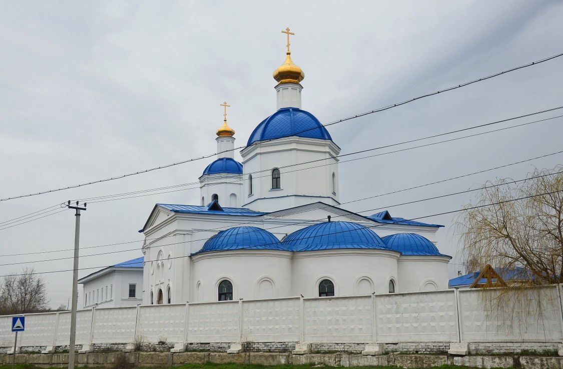 Сызрань. Вознесенский мужской монастырь. Церковь Феодоровской иконы Божией Матери. фасады